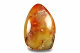 Free-Standing, Polished Carnelian Agate - Madagascar #283479-1